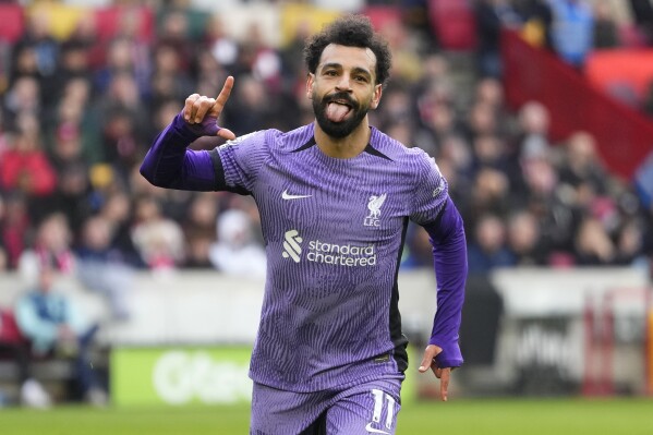 Salah purple jersey shop